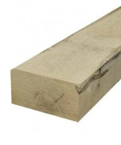 New Untreated Oak Sleeper