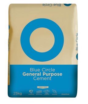 Pallet of Blue Circle Cement