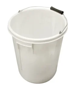 FAITHFULL Bucket - White 5 Gallon 25 Litre