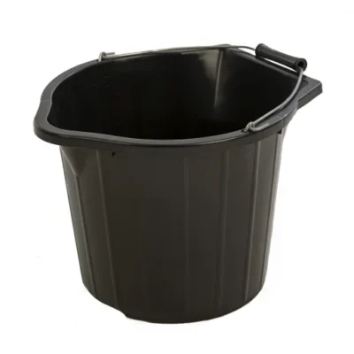 PROPLAS Economy Bucket Pour & Scoop Black 3-Gallon