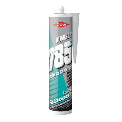 DOW 785. Sanitary Silicone Sealant Clear 310ml Cartridge