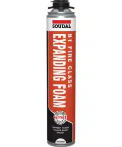 SOUDAL B1 Fire & Acoustic Expanding Foam - Gun Grade