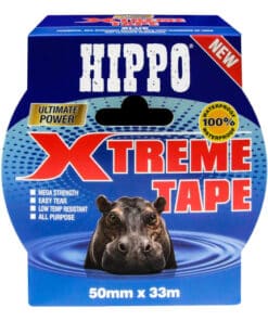Hippo Ultimate Power Xtreme Tape 33m x 50mm Blue