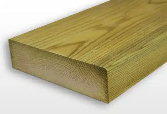 5x2sawn - Building Shop A rectangular wooden beam with visible grain and smooth edges against a light background.