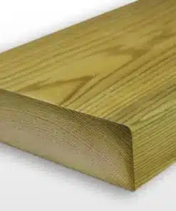 Light-colored wooden plank with visible grain on a white background (rectangular lumber)