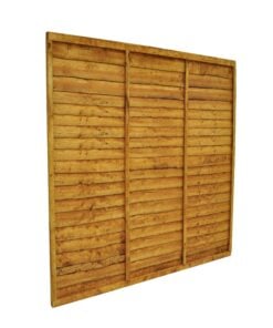 trade lap fence panel